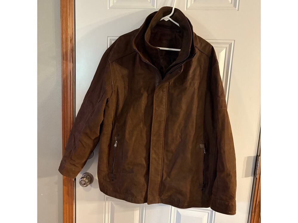 Roundtree & Yorke genuine leather jacket size 2XB